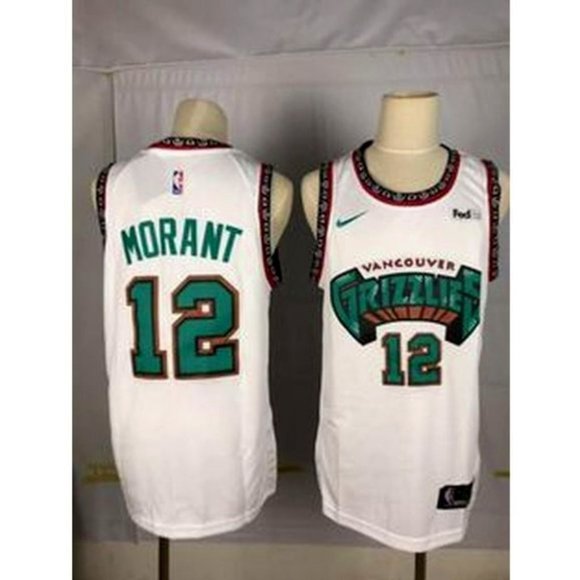 Ja morant white jersey Clearance
